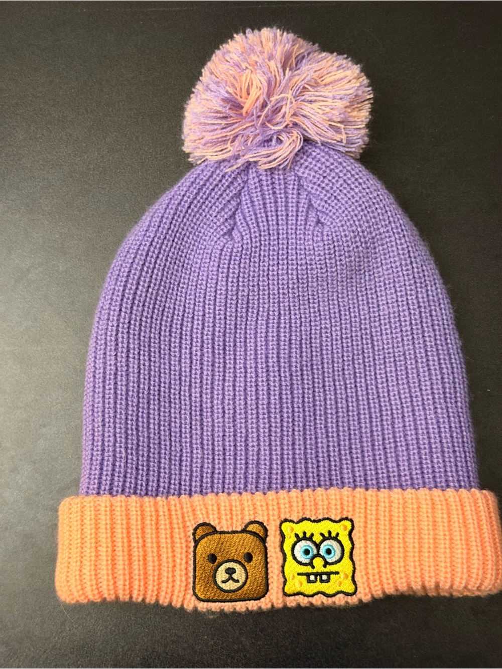 *AUTHENTIC* Teddy Fresh x SpongeBob SquarePants Pom-Pom Beanie